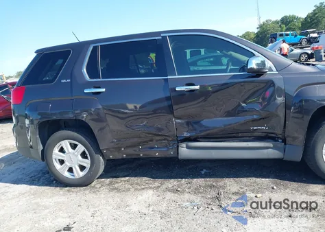 2014 GMC Terrain Sle from USA, damaged, VIN 2GKALMEK4E6283504